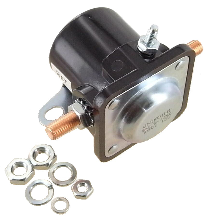 Solenoid Relay Fits Western Plow Rated for 150 Amps, 3 Terminals, 25634